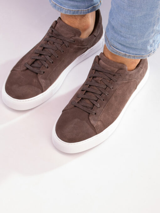 Gregers Maribo suede - brown - Bilde 6