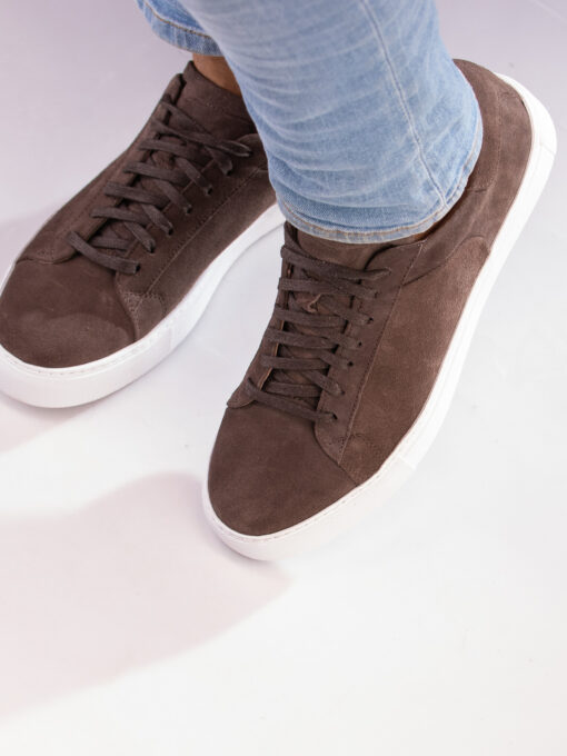 Gregers Maribo suede - brown - Bilde 4