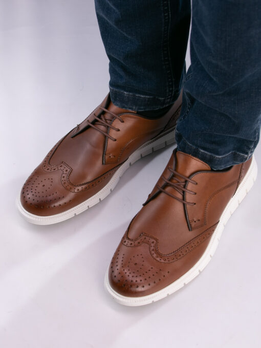 Gregers Sport Brogue - cognac - Bilde 8