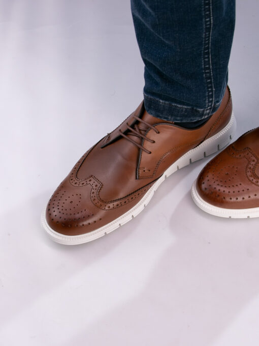Gregers Sport Brogue - cognac - Bilde 7