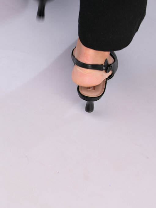 Roberto Rosso Falerone II - black leather - Bilde 26