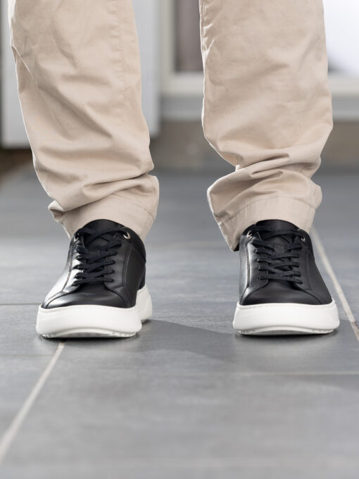Gregers Avenue light leather - black - Bilde 9