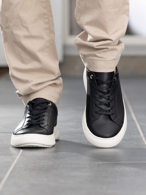 Gregers Avenue light leather - black - Bilde 8