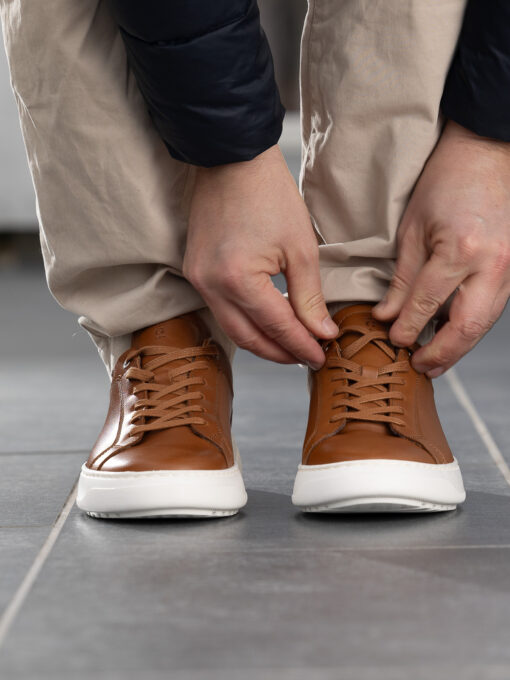 Gregers Avenue light leather - cognac - Bilde 9
