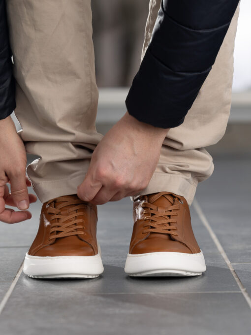 Gregers Avenue light leather - cognac - Bilde 8