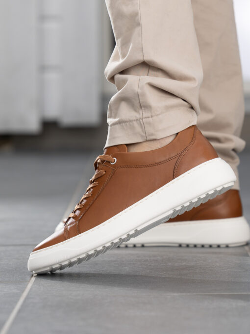 Gregers Avenue light leather - cognac - Bilde 6