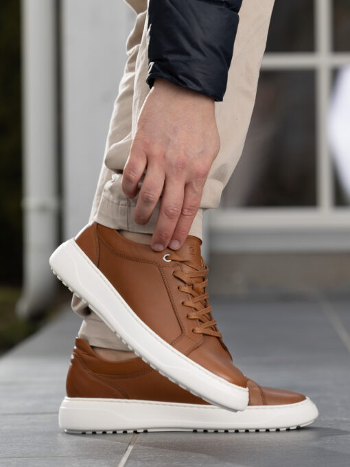 Gregers Avenue light leather - cognac - Bilde 4