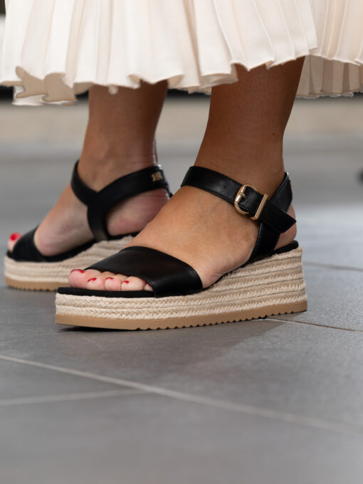 Roberto Rosso Lili Wedge - black - Bilde 16