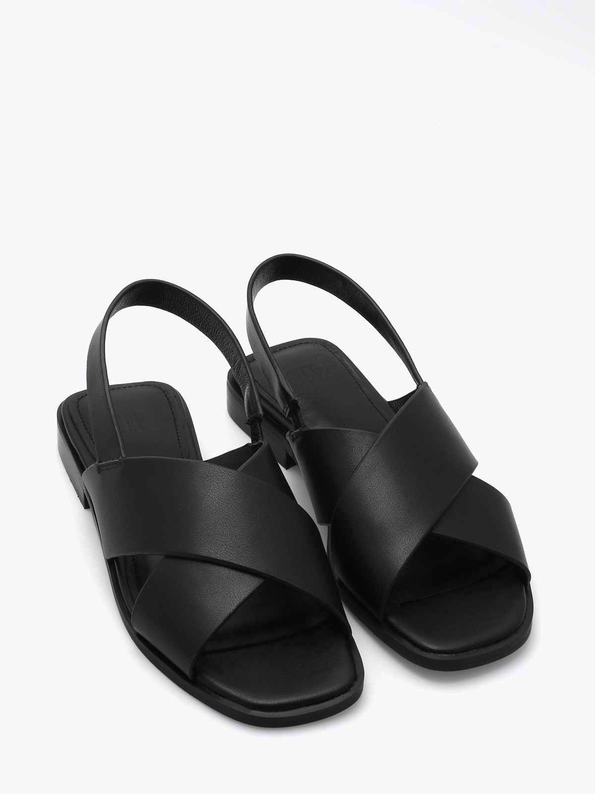 Roberto Rosso Cross Sandal Leather - black - Bilde 2