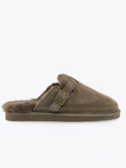 Gregers Mantel sheepskin slipper - brown