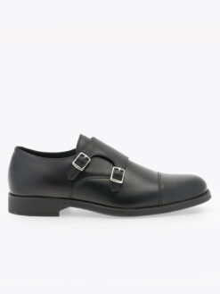Gregers Monkstrap - black