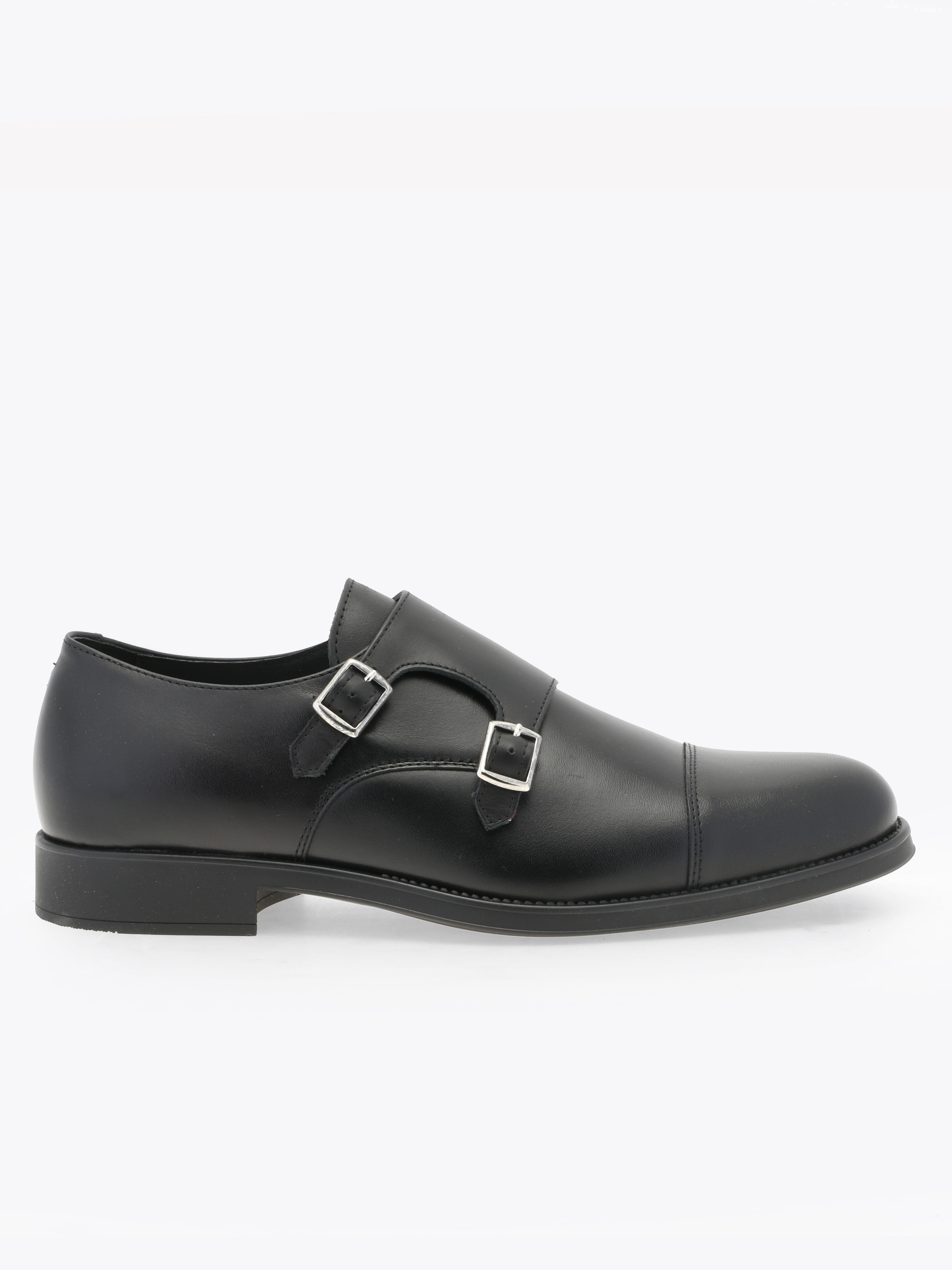 Gregers Monkstrap — Black