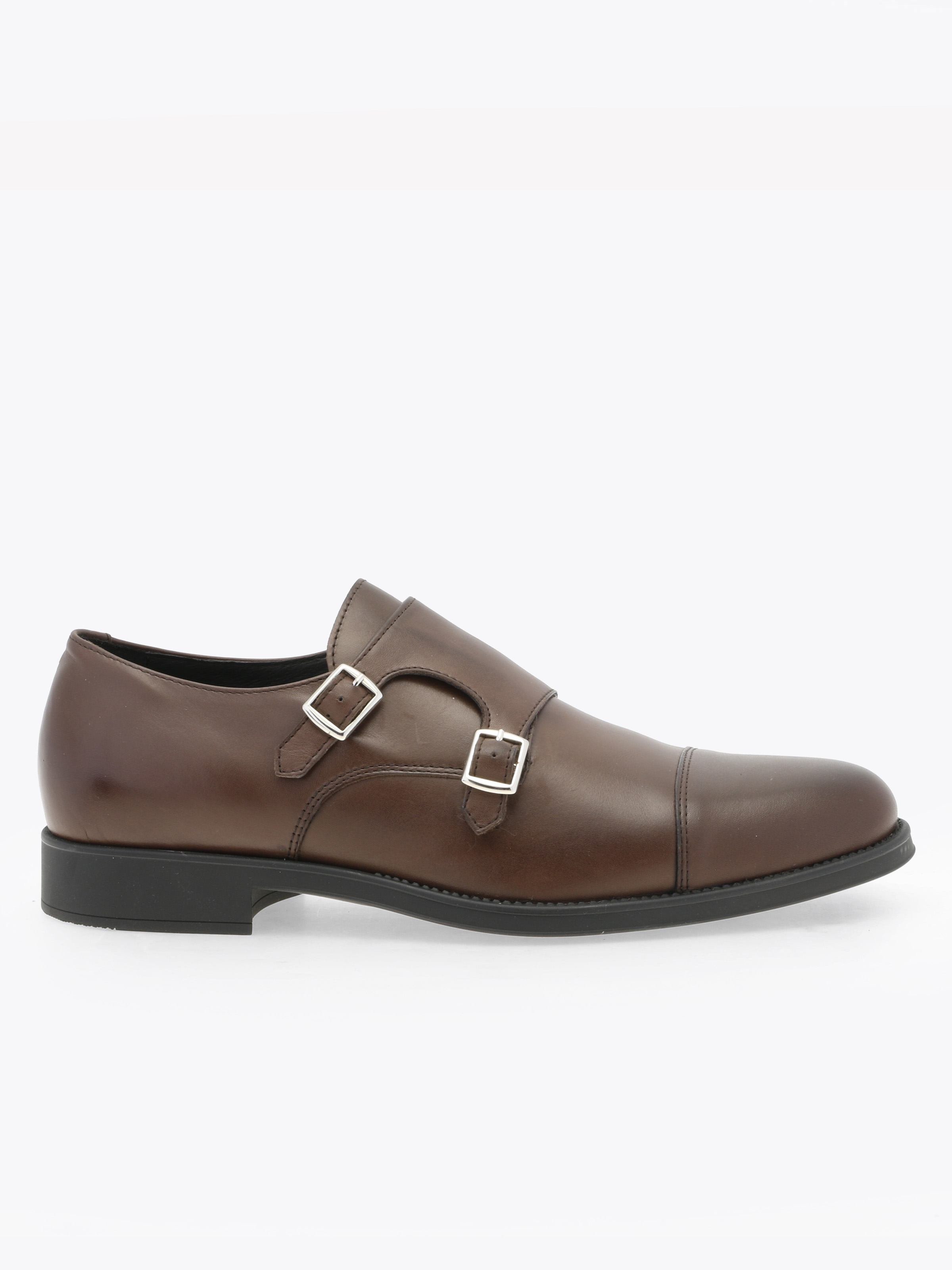 Gregers Monkstrap — Brown