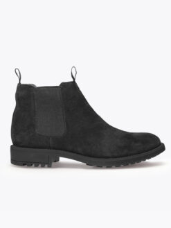 Noodles Chelsea Boot Suede - black