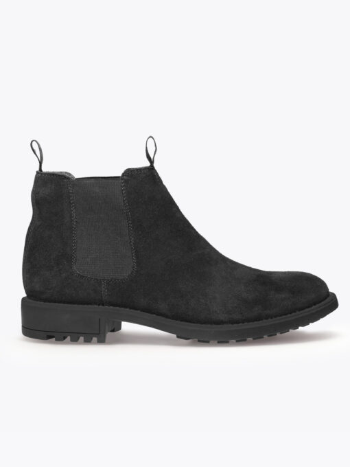 Noodles Chelsea Boot Suede - black