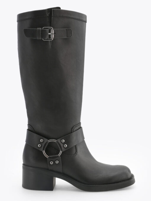 Roberto Rosso Camperos high buckle - black