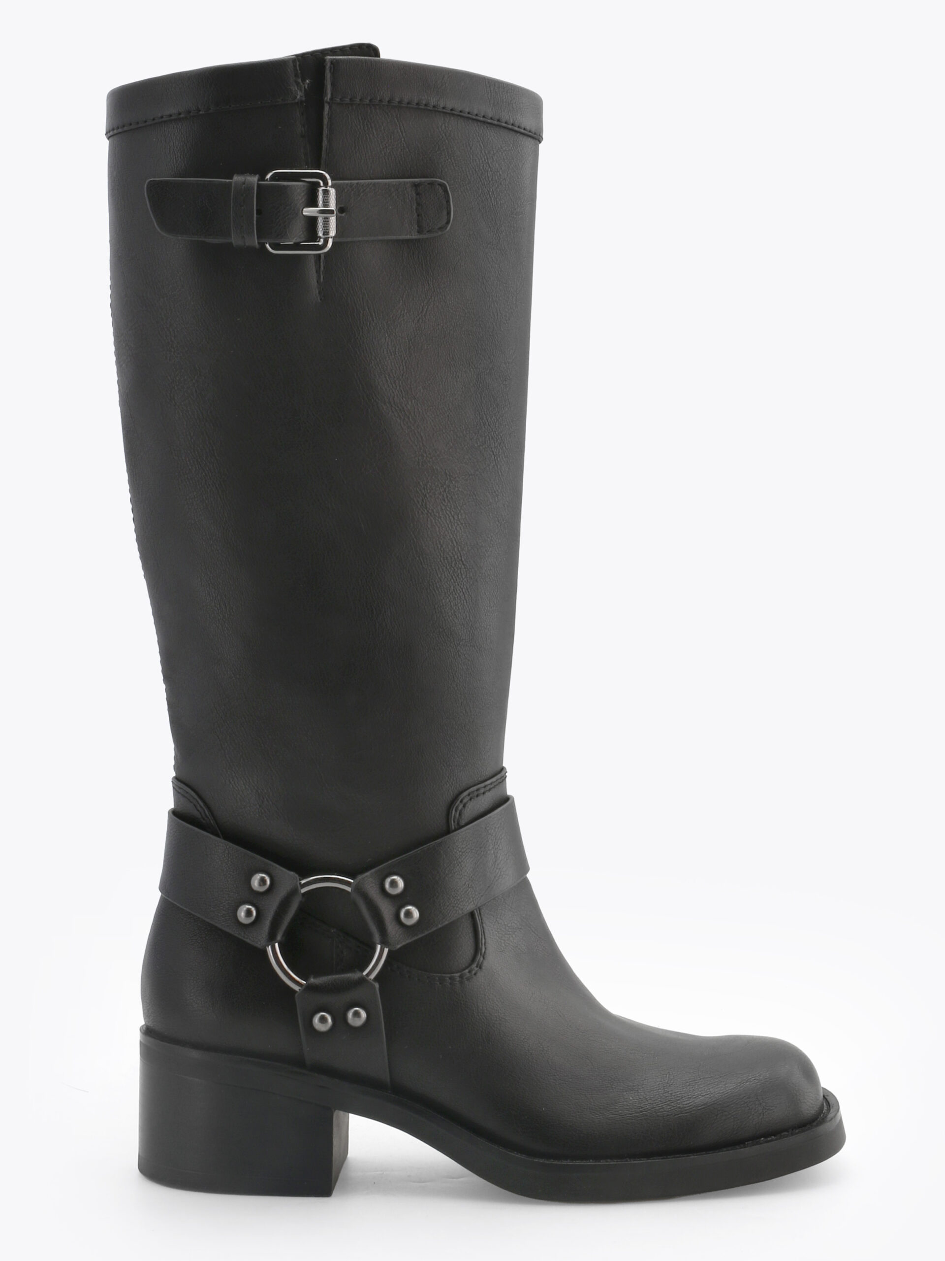 Roberto Rosso Camperos high buckle - black