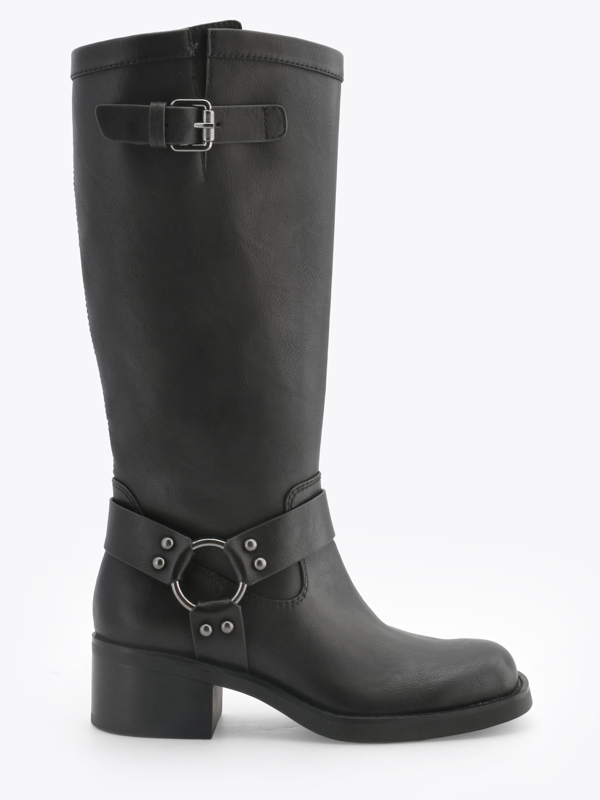 Roberto Rosso Camperos high buckle - black