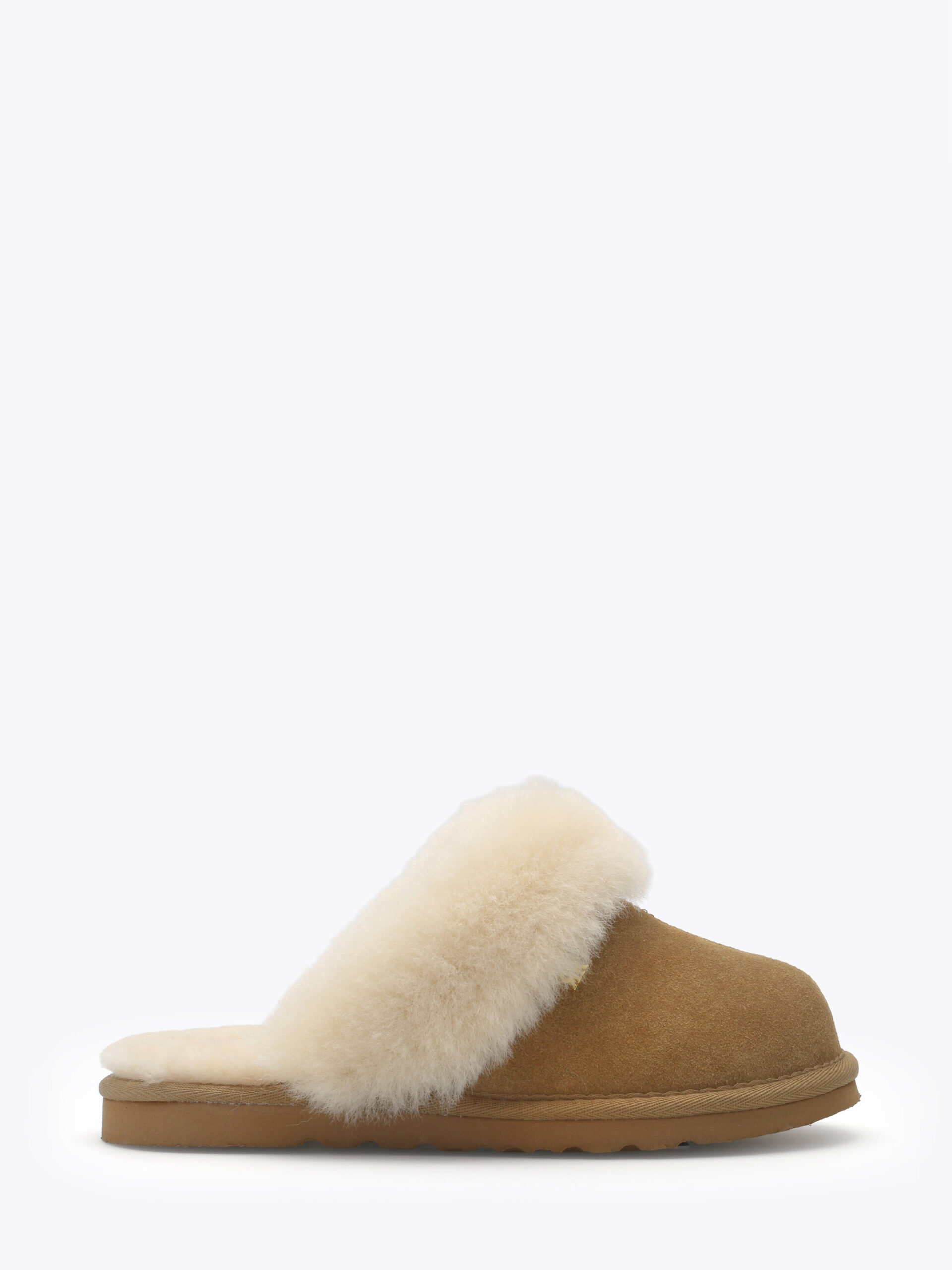 Roberto Rosso Sheepskin slipper - cognac