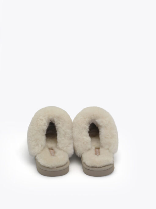 Roberto Rosso Sheepskin slipper - light-grey - Bilde 5