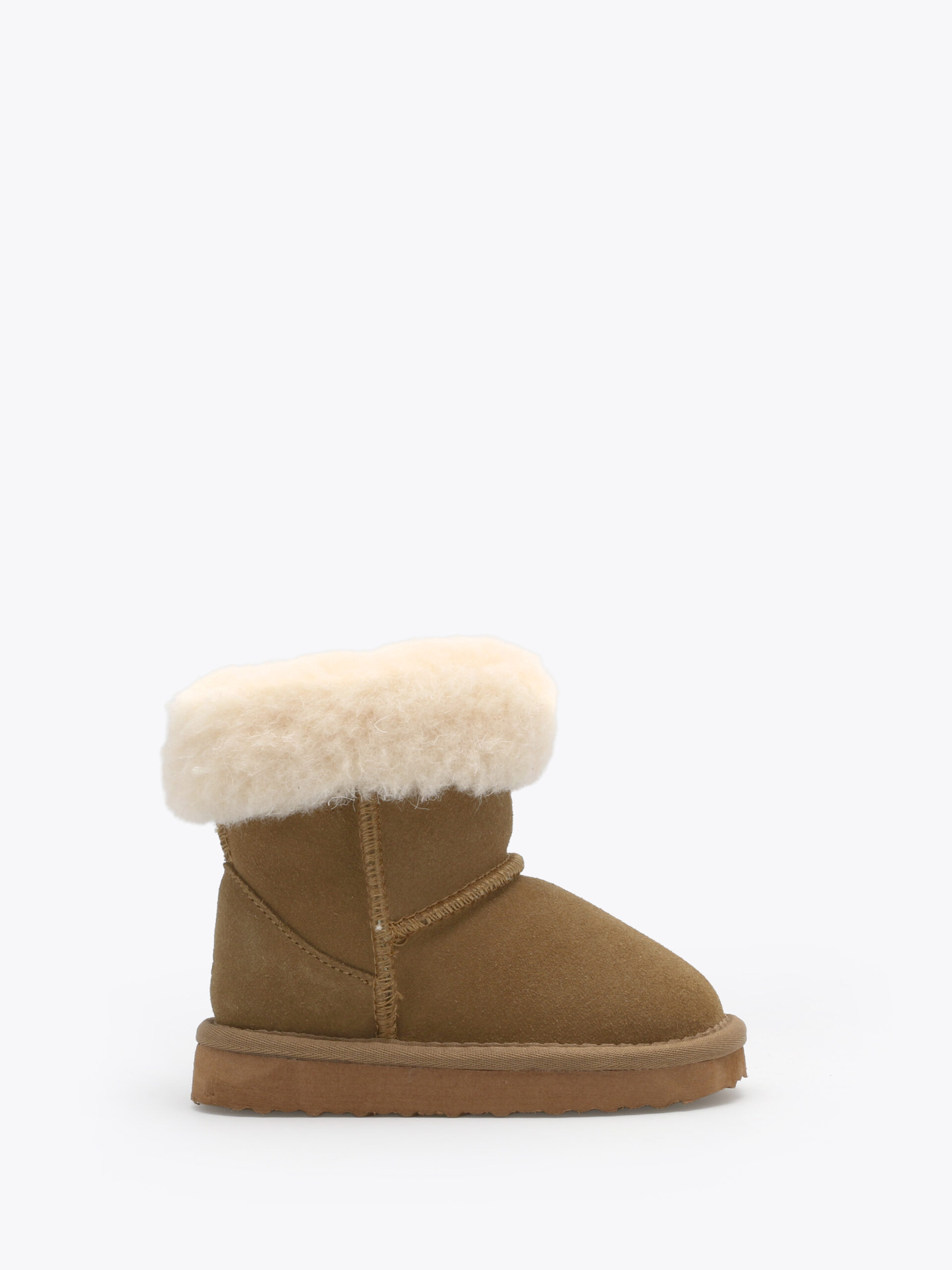 Ergobio Teddyboots Sheepskin Kids - camel