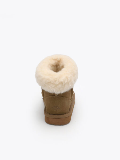 Ergobio Teddyboots Sheepskin Kids - camel - Bilde 3
