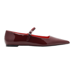Roberto Rosso Pointed Ballerina - red