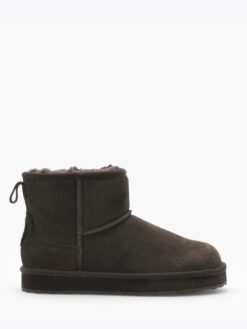 Roberto Rosso Nadigo Sheepskin Mid - dark-brown