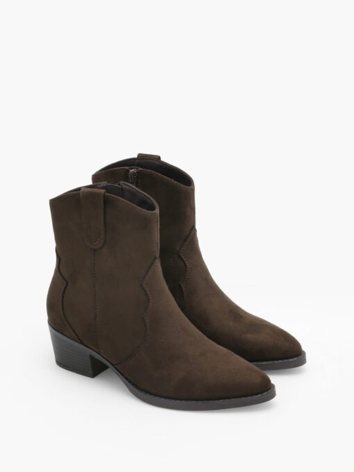 Roberto Rosso Western Boot Low - dark-brown - Bilde 2