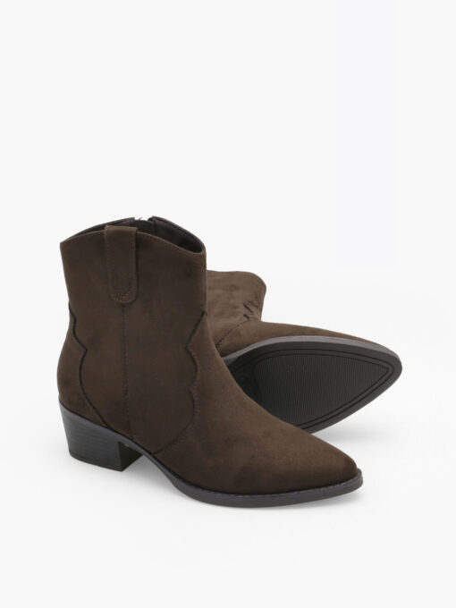 Roberto Rosso Western Boot Low - dark-brown - Bilde 3