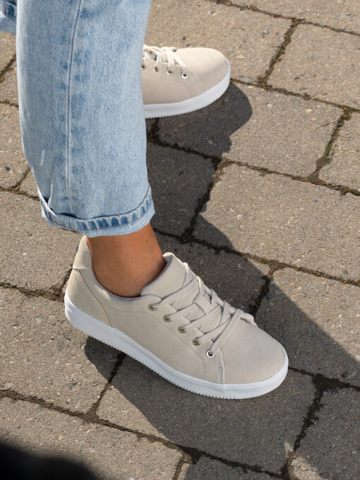 Roberto Rosso Gorbio low suede - beige - Bilde 3