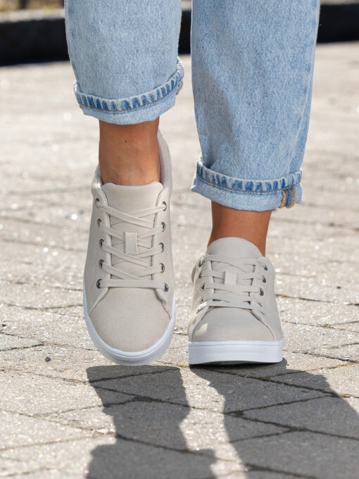 Roberto Rosso Gorbio low suede - beige - Bilde 12