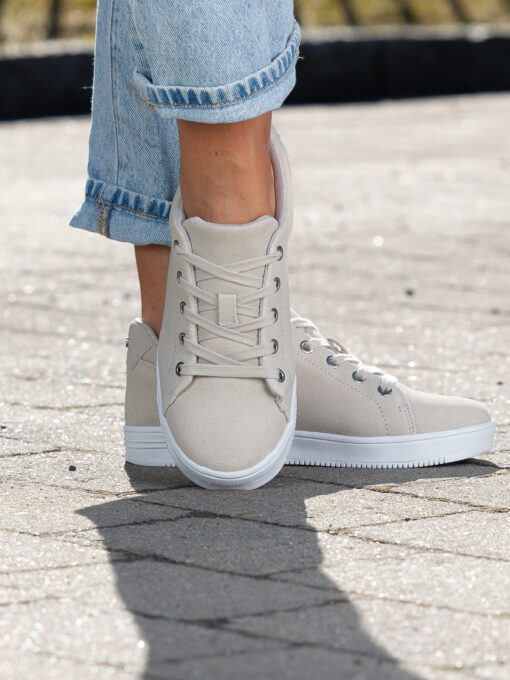 Roberto Rosso Gorbio low suede - beige - Bilde 9