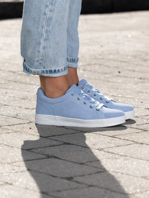 Roberto Rosso Gorbio low suede - blue - Bilde 11