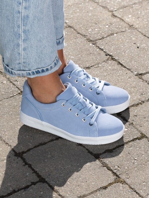 Roberto Rosso Gorbio low suede - blue - Bilde 2