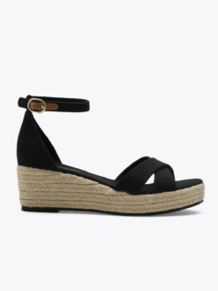 Roberto Rosso Azra Espadrille Wedge - black