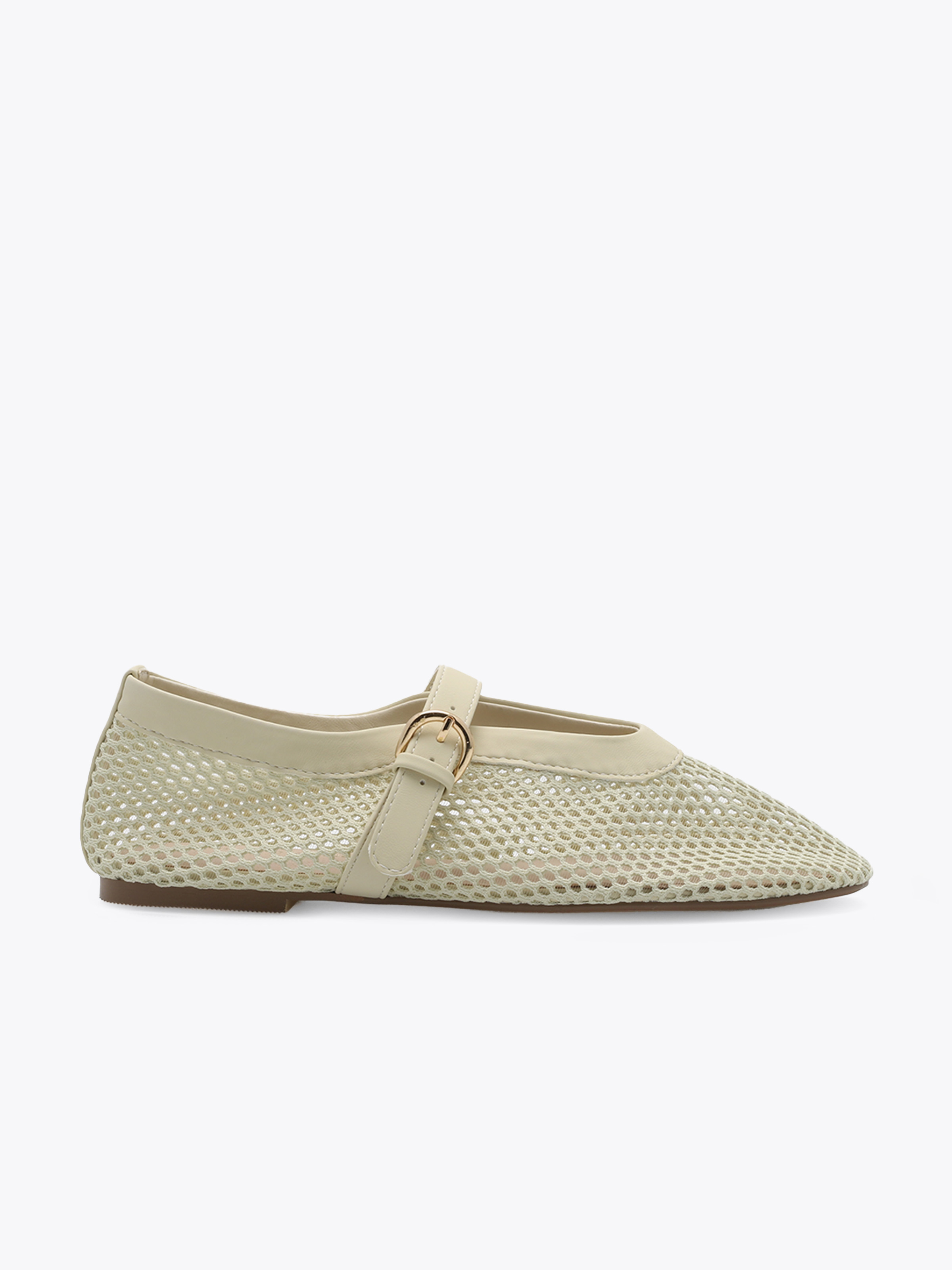 Roberto Rosso Palermo Ballerina — Cream