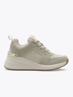 Roberto Rosso Sade Wedge Sneaker - beige