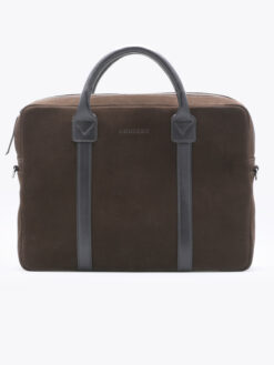 Gregers Upright Computer bag - coffee