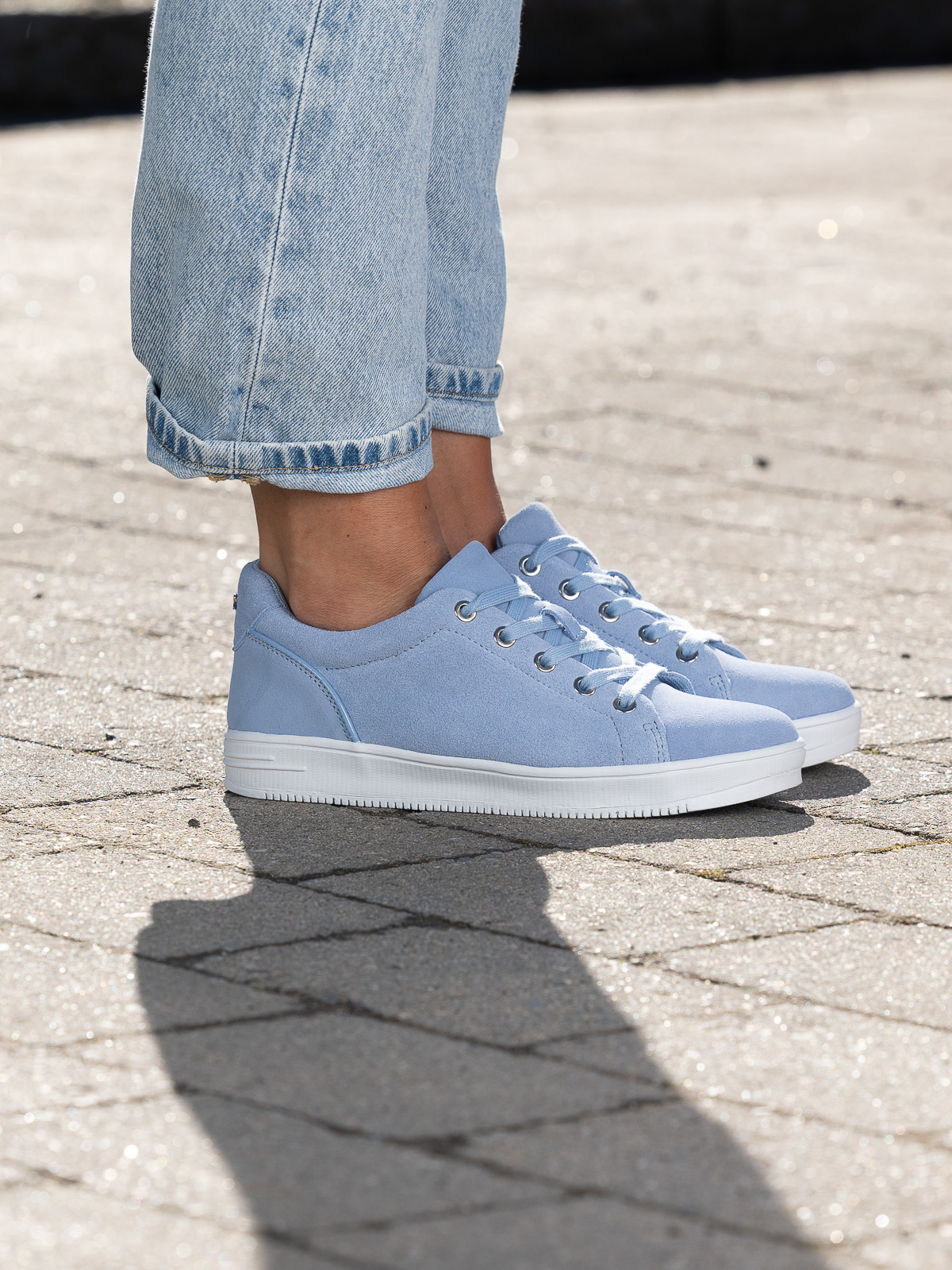 Roberto Rosso Gorbio low suede - blue - Bilde 13