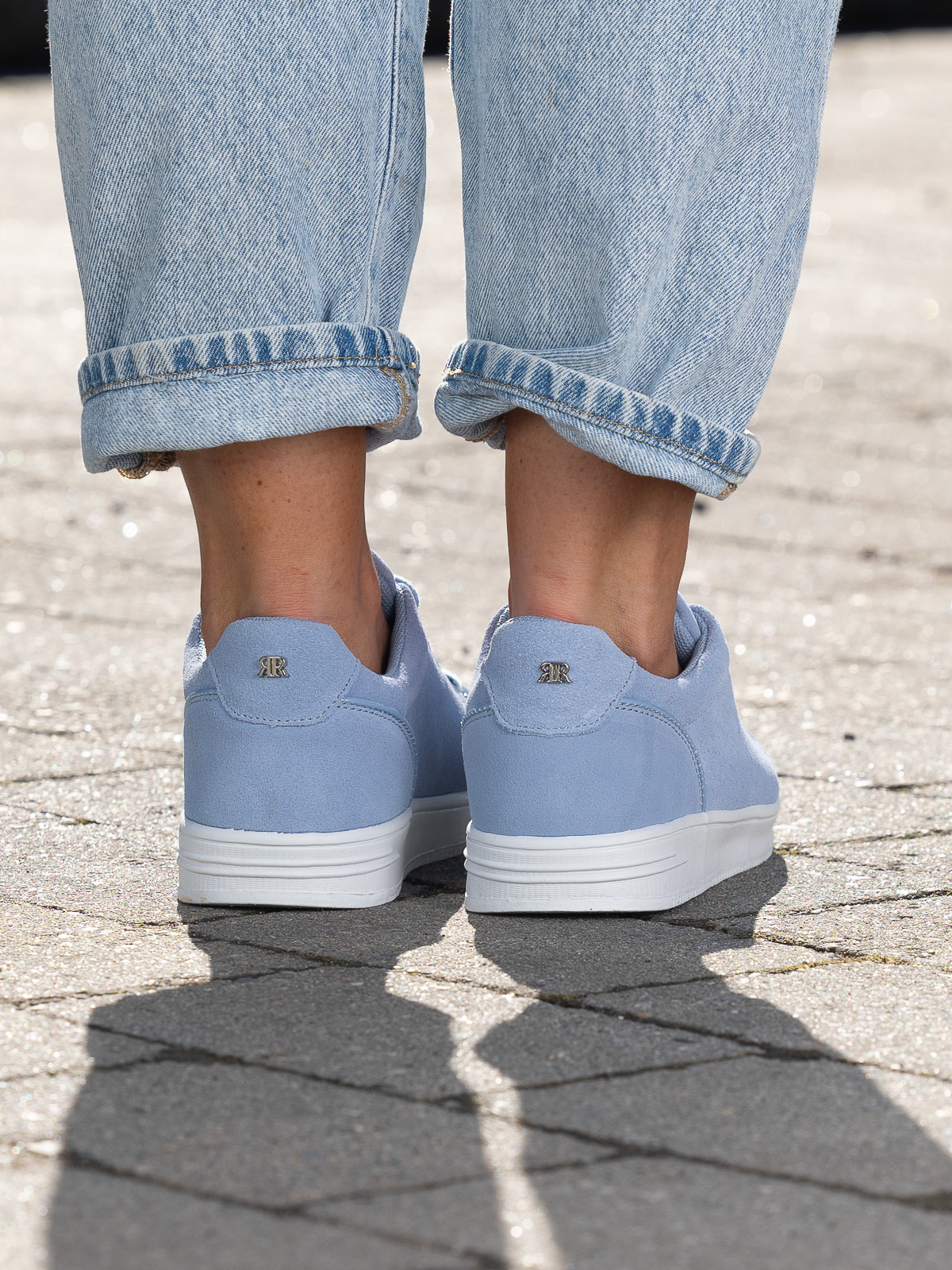 Roberto Rosso Gorbio low suede - blue - Bilde 11