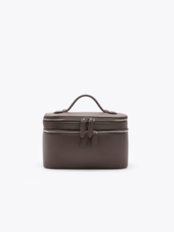 Roberto Rosso Terra - Beauty Cosmetic Bag - dark-brown