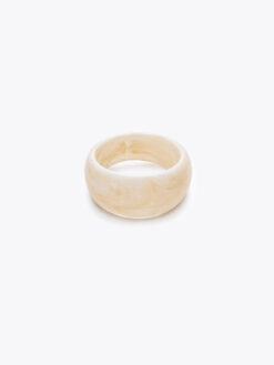 Roberto Rosso Swirl Bangle - vanilla