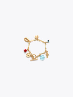 Roberto Rosso Charm Bracelet - gold-metallic