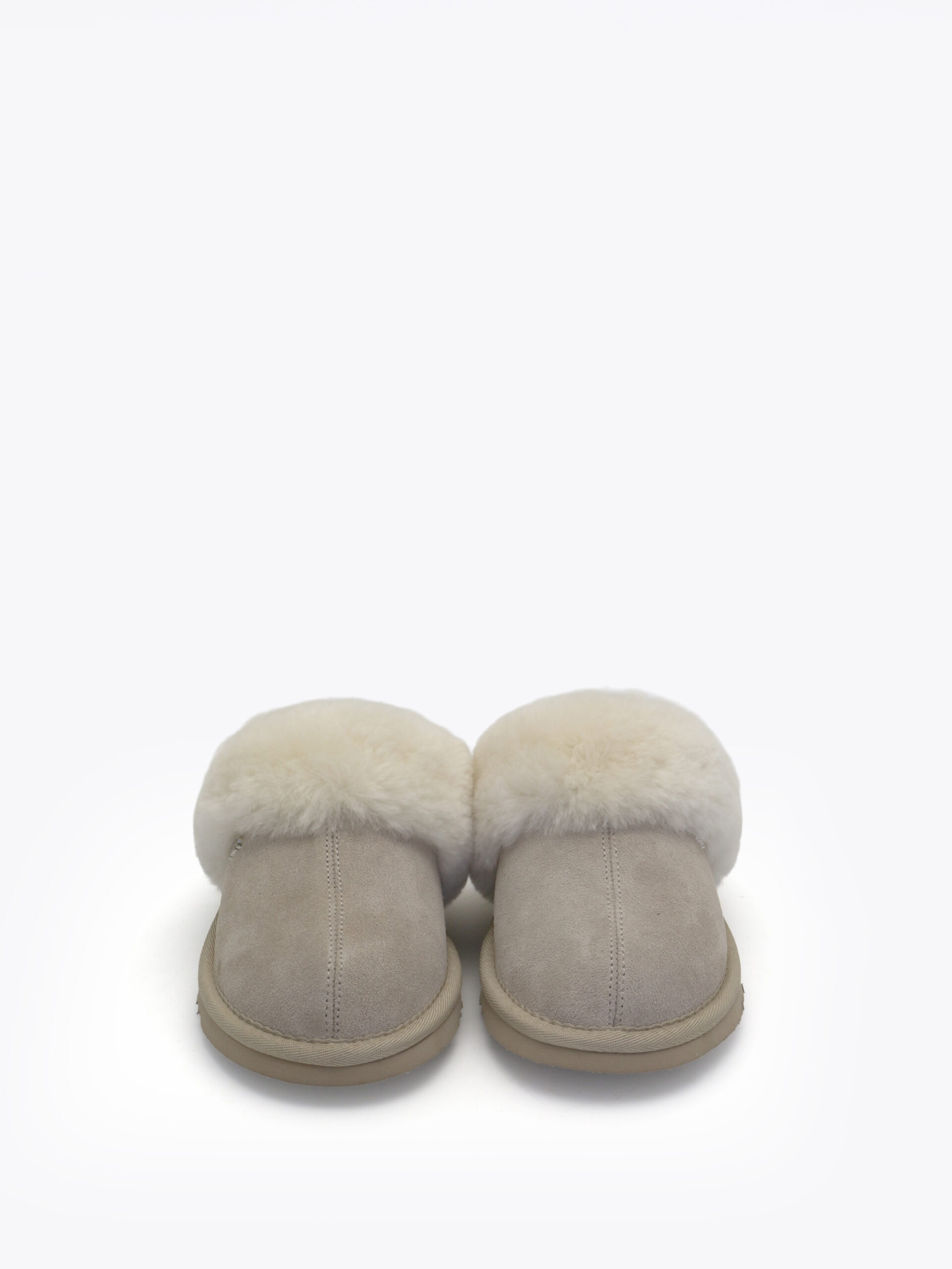Roberto Rosso Sheepskin slipper - light-grey - Bilde 4