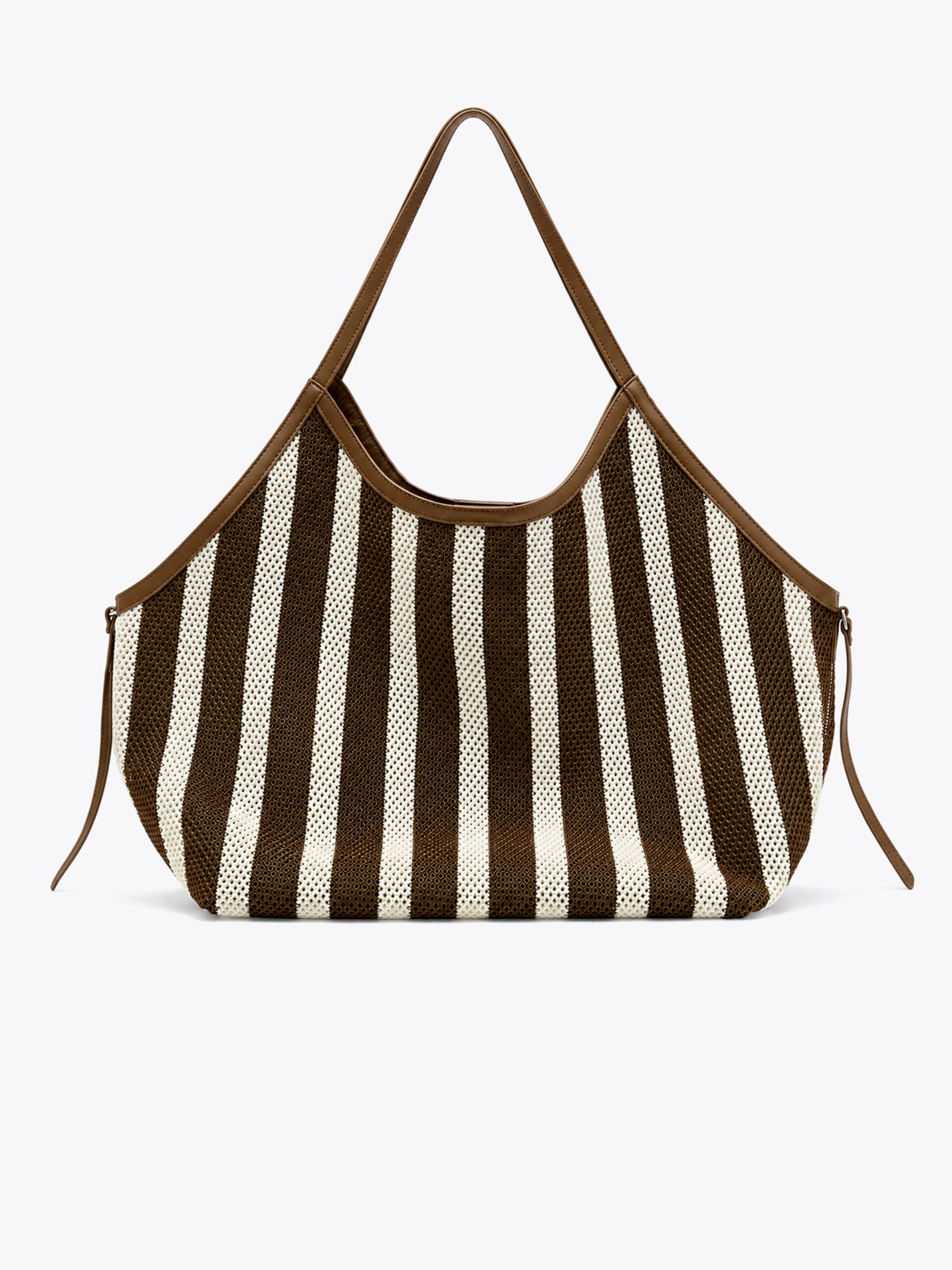 Roberto Rosso Bonbon Beach Bag - brown