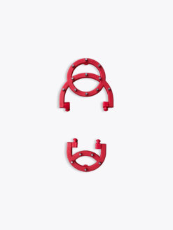 Birkebeiner Vendbare tipper pigger 40-46 - red