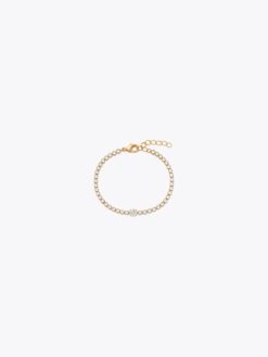 Roberto Rosso Tennis bracelet - gold-metallic