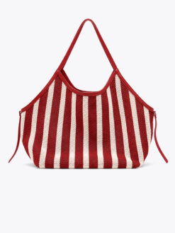 Roberto Rosso Bonbon Beach Bag - red