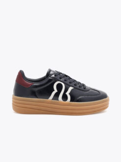 Roberto Rosso Stella Patent - navy-burgundy